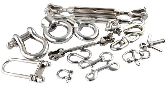 Finition galvanisée Carabiner pivotant à l'œil de la mâchoire pour une robustesse durable