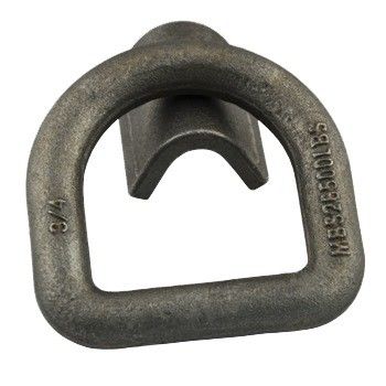 Taille personnalisée D-Rings 304 316 d' acier inoxydable soudé D-Ring
