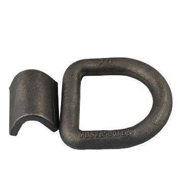 Taille personnalisée D-Rings 304 316 d' acier inoxydable soudé D-Ring