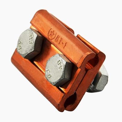 Connecteur à rainure parallèle bimétallique à câbles fixes pour connexions de câbles durables