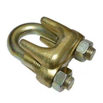 Clip de câble galvable pliable de type A pour l' acier inoxydable de taille personnalisée