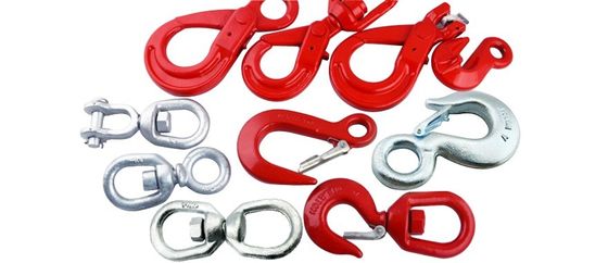 Assemblage en acier forgé finement plaqué en zinc à vis hélicoïdale