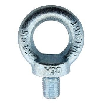 304 acier inoxydable à fil complet boucle de levage de l'œil boulon DIN 580 pour le matériel de levage