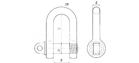 Chaînes forgées pour le levage général
