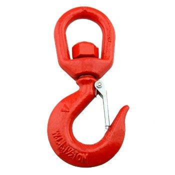 Finition simple à haute résistance en acier chariot élévateur élévateur crochet pivotant